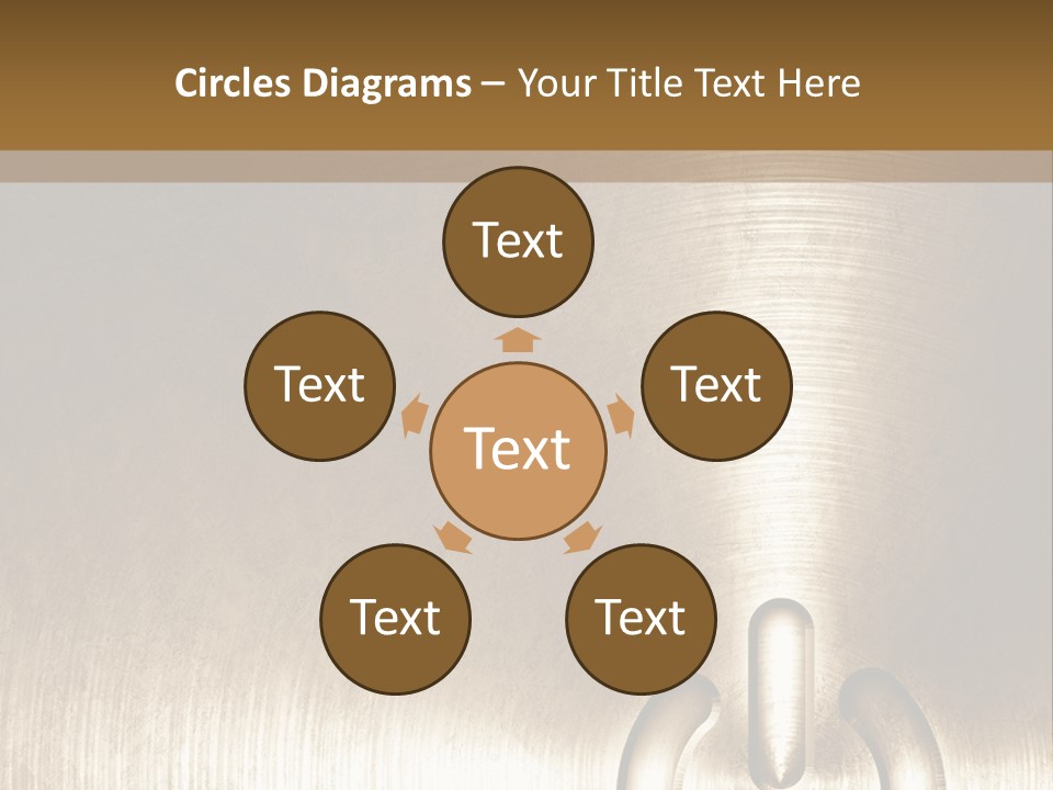 Iron Textured Tin PowerPoint Template