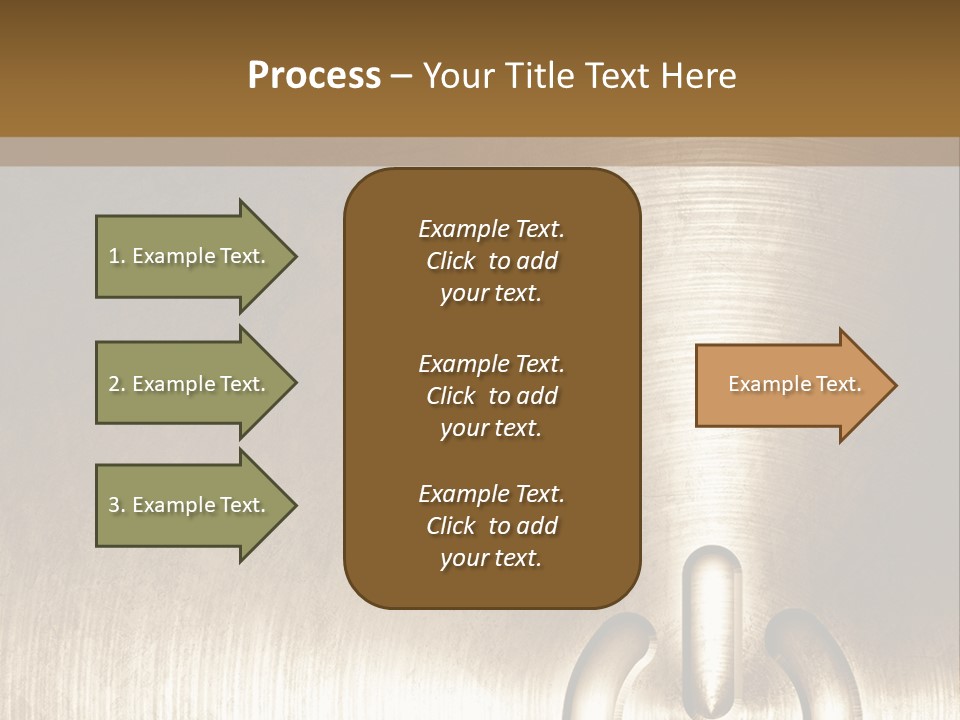 Iron Textured Tin PowerPoint Template