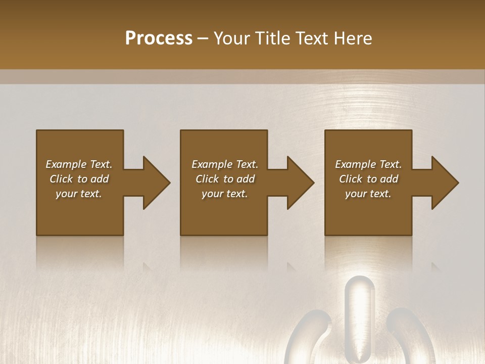 Iron Textured Tin PowerPoint Template