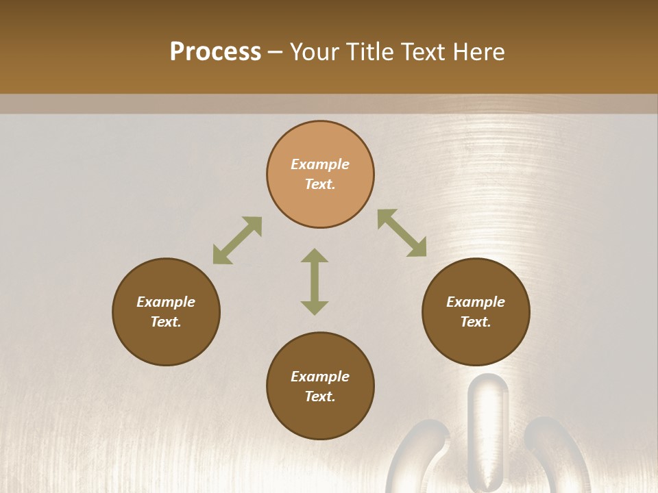 Iron Textured Tin PowerPoint Template