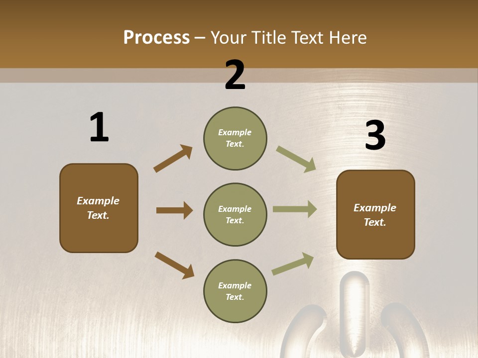 Iron Textured Tin PowerPoint Template