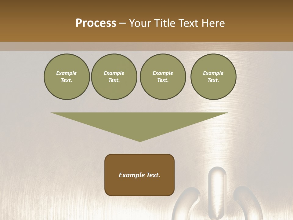 Iron Textured Tin PowerPoint Template