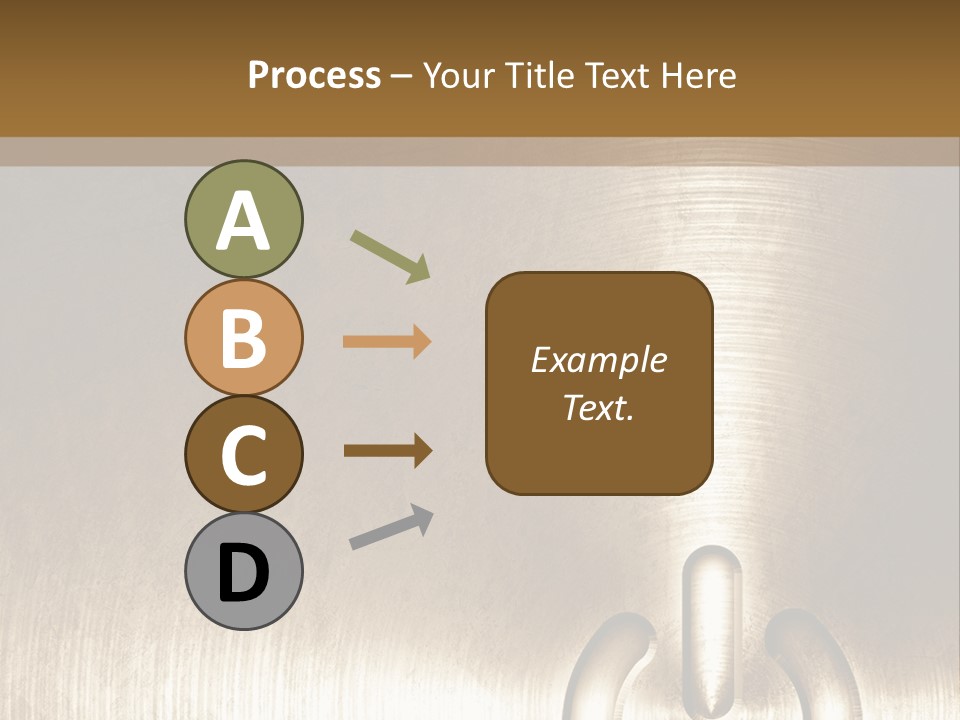 Iron Textured Tin PowerPoint Template