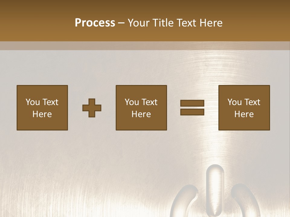 Iron Textured Tin PowerPoint Template