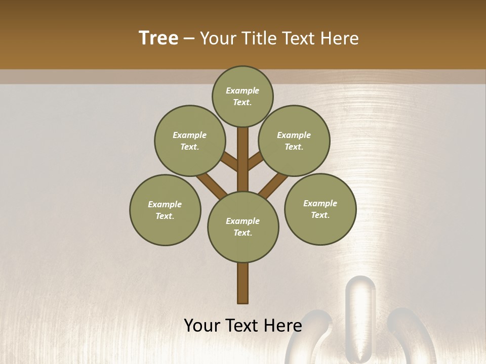 Iron Textured Tin PowerPoint Template