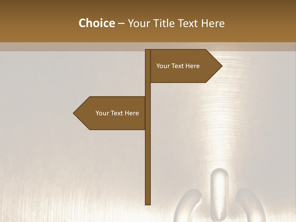 Iron Textured Tin PowerPoint Template