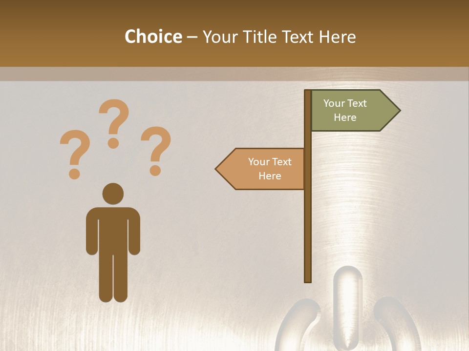 Iron Textured Tin PowerPoint Template