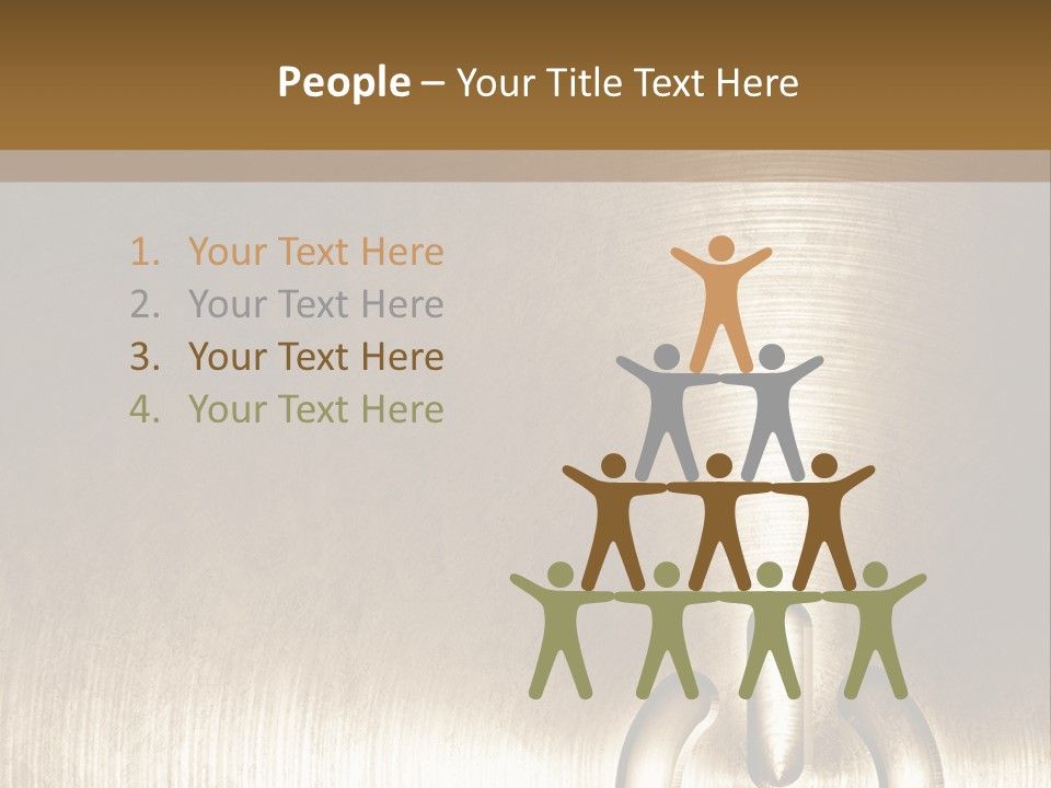 Iron Textured Tin PowerPoint Template