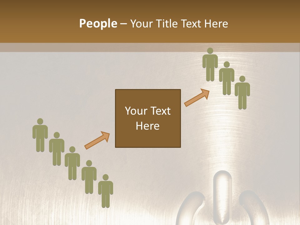 Iron Textured Tin PowerPoint Template