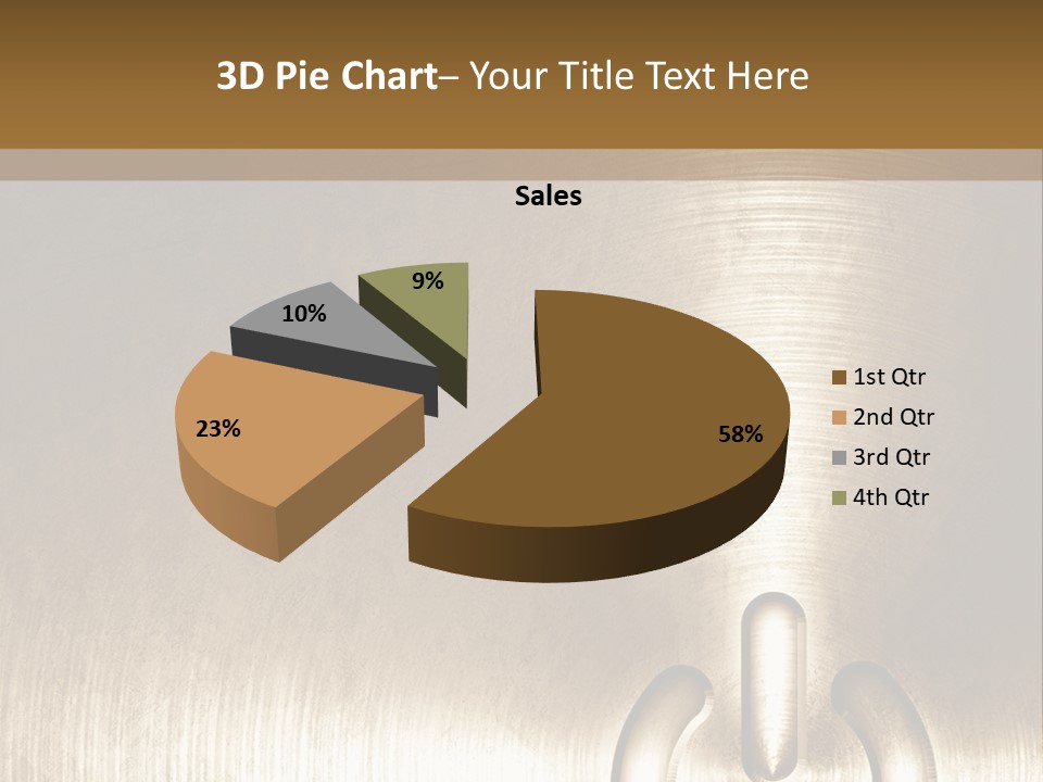 Iron Textured Tin PowerPoint Template