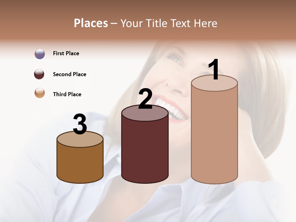 Healthy Tooth Lady PowerPoint Template