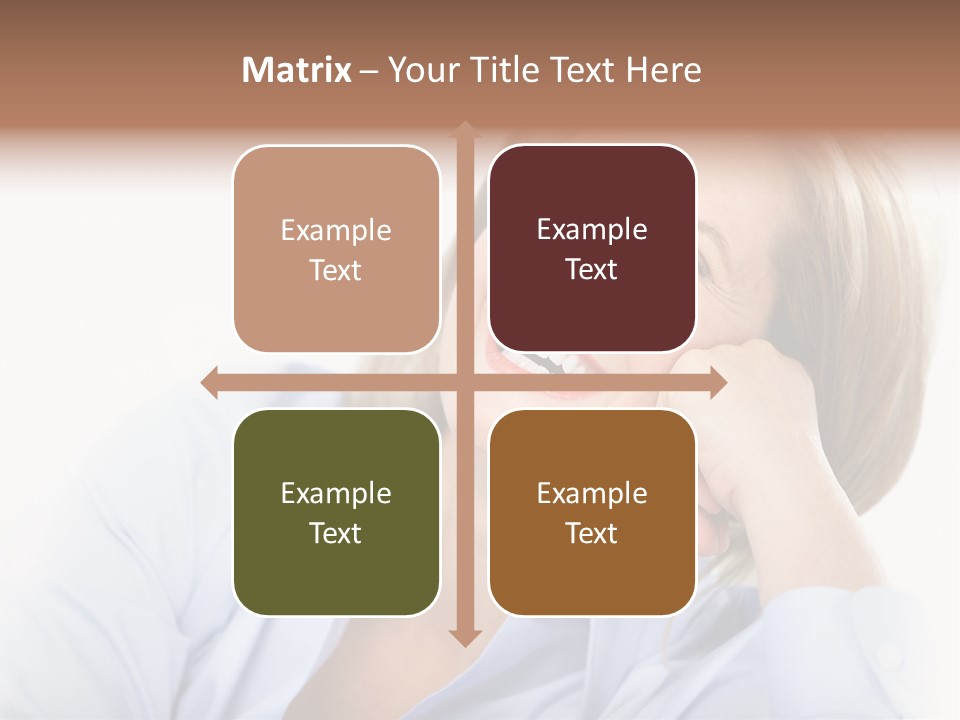 Healthy Tooth Lady PowerPoint Template