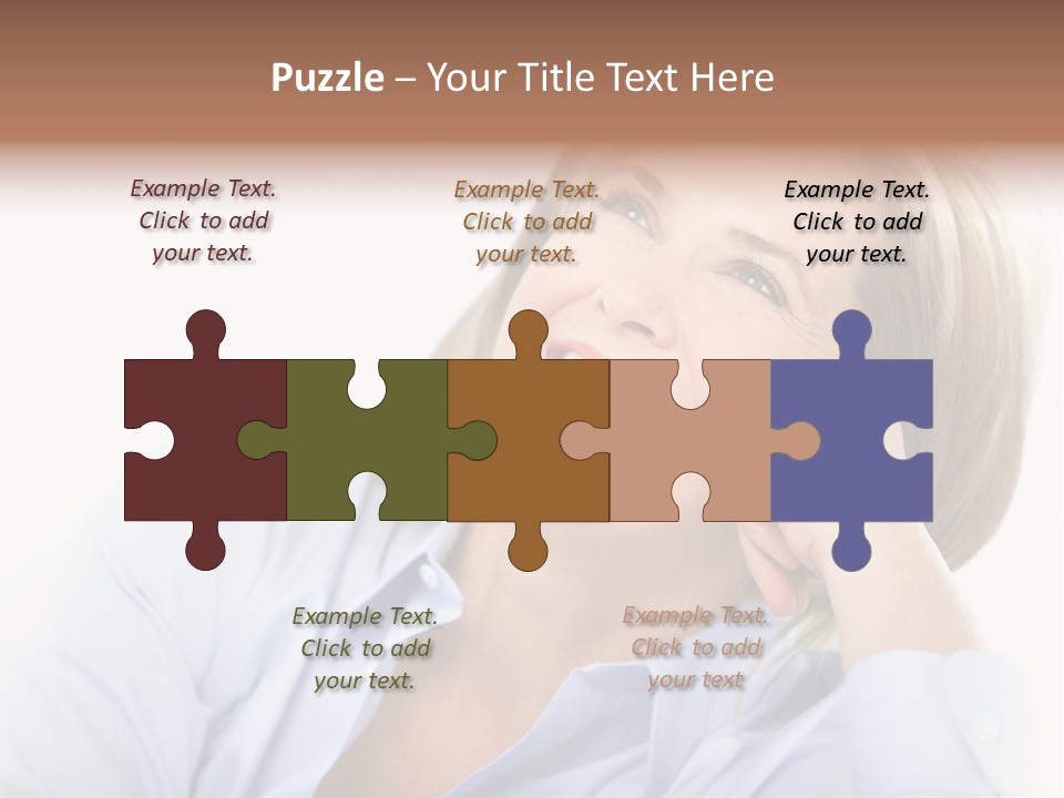 Healthy Tooth Lady PowerPoint Template