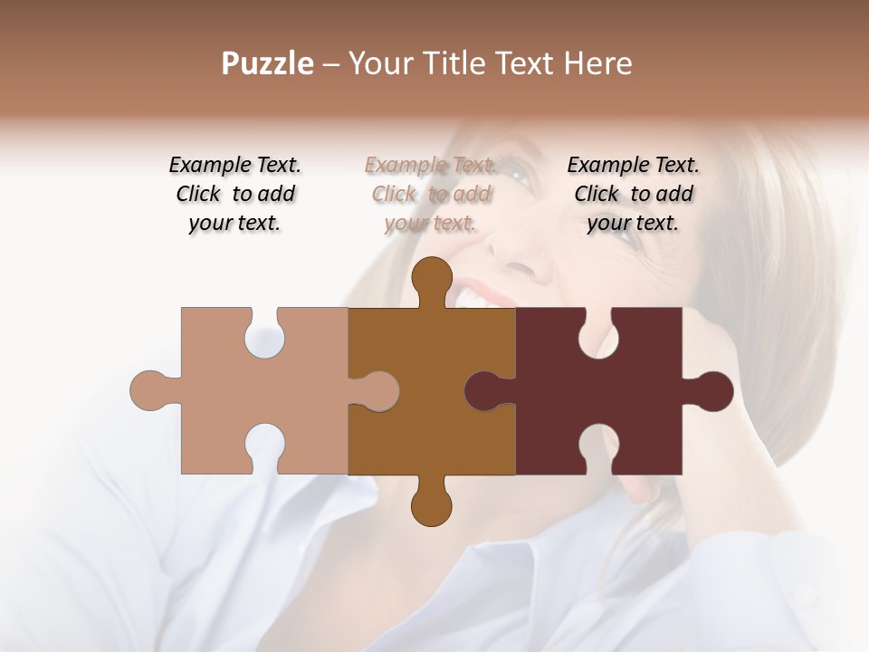 Healthy Tooth Lady PowerPoint Template