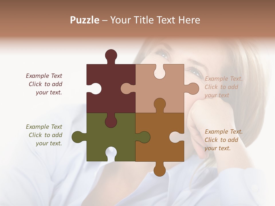 Healthy Tooth Lady PowerPoint Template