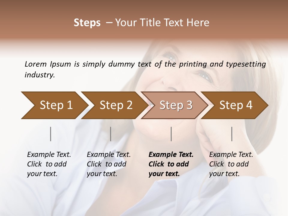 Healthy Tooth Lady PowerPoint Template