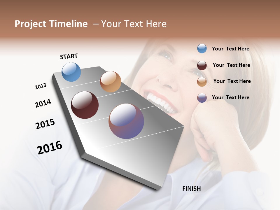 Healthy Tooth Lady PowerPoint Template