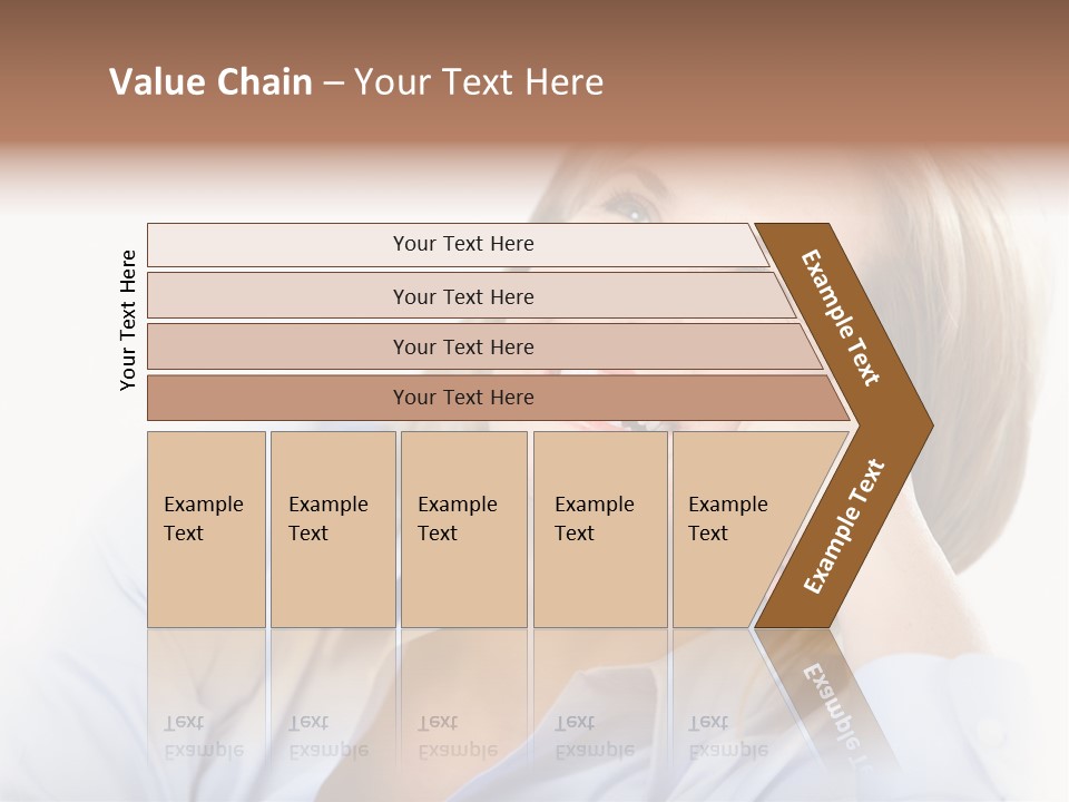 Healthy Tooth Lady PowerPoint Template