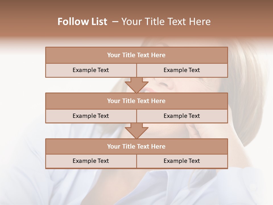 Healthy Tooth Lady PowerPoint Template