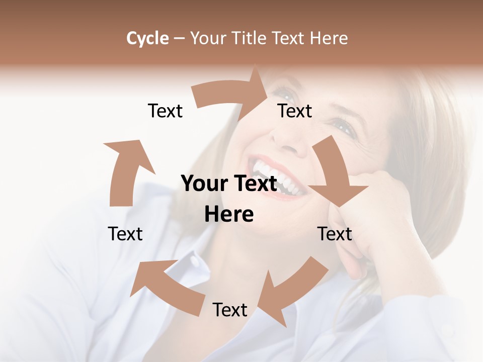 Healthy Tooth Lady PowerPoint Template