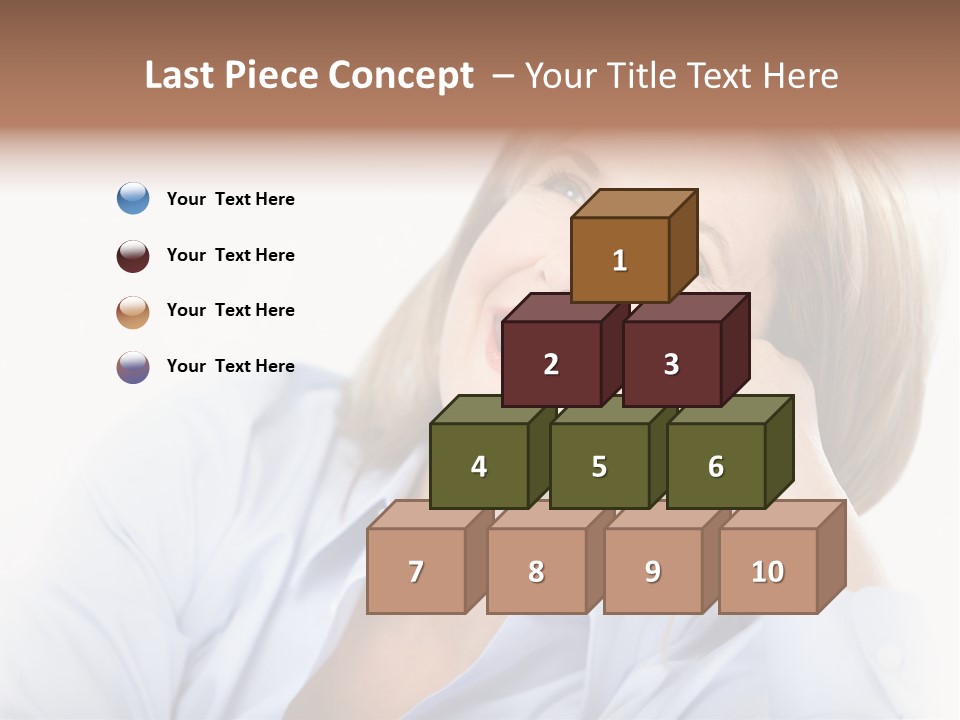 Healthy Tooth Lady PowerPoint Template