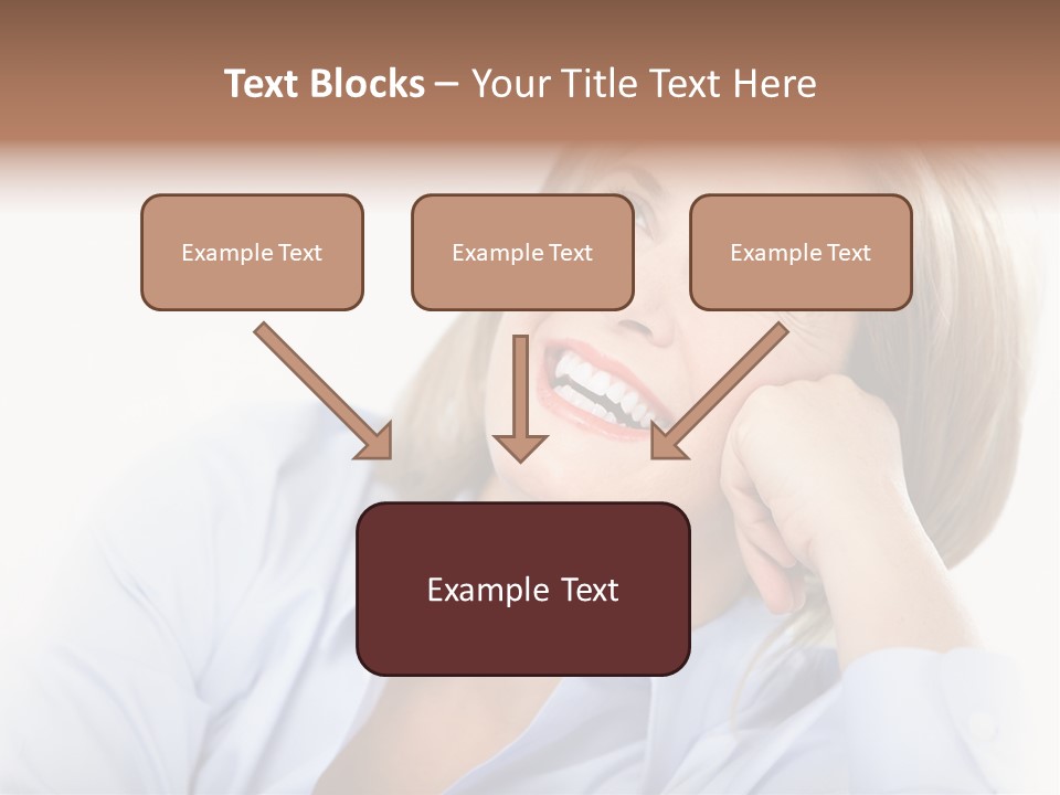 Healthy Tooth Lady PowerPoint Template