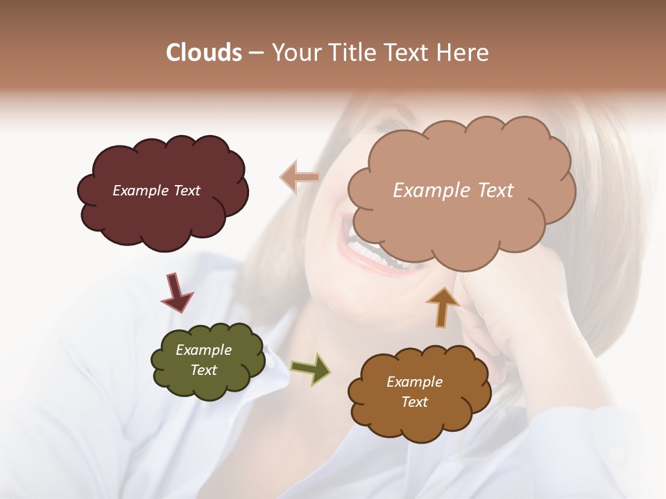 Healthy Tooth Lady PowerPoint Template