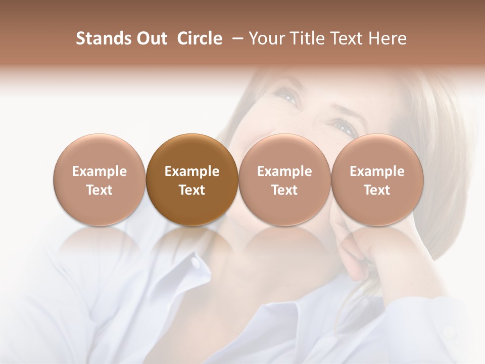 Healthy Tooth Lady PowerPoint Template