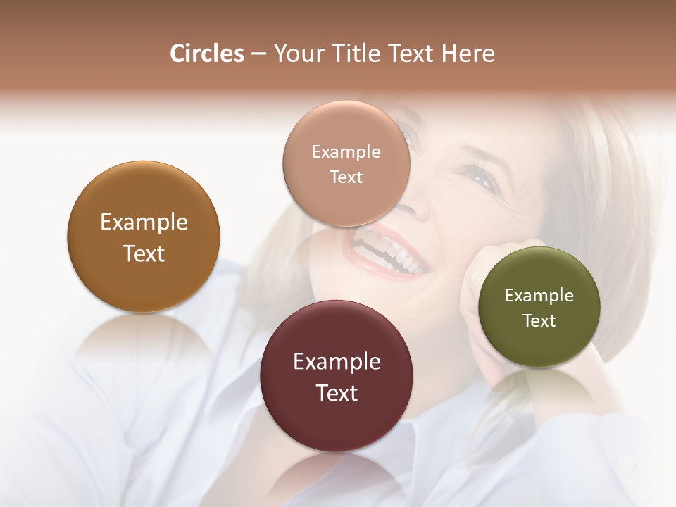 Healthy Tooth Lady PowerPoint Template