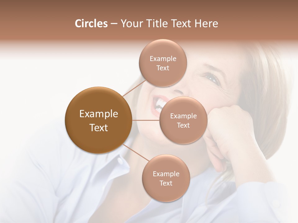 Healthy Tooth Lady PowerPoint Template