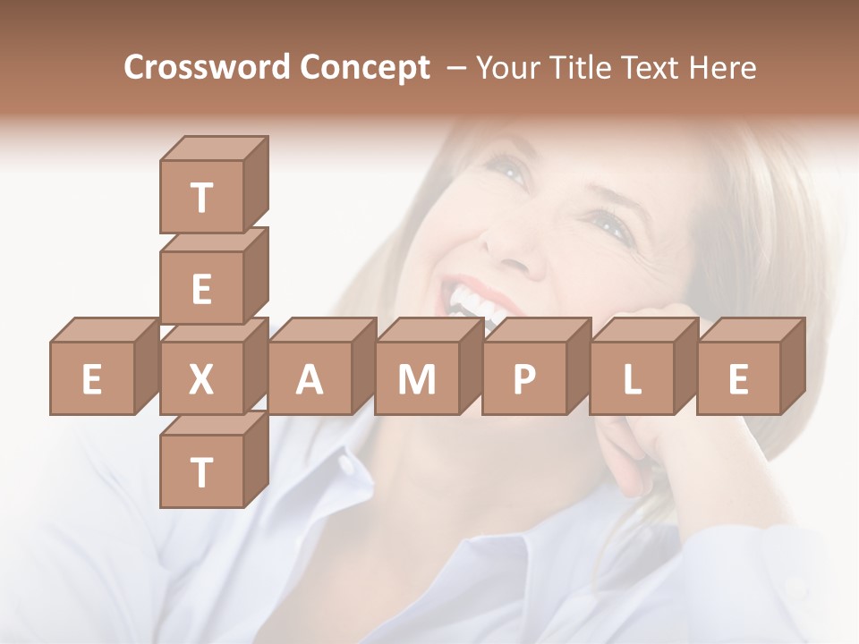 Healthy Tooth Lady PowerPoint Template