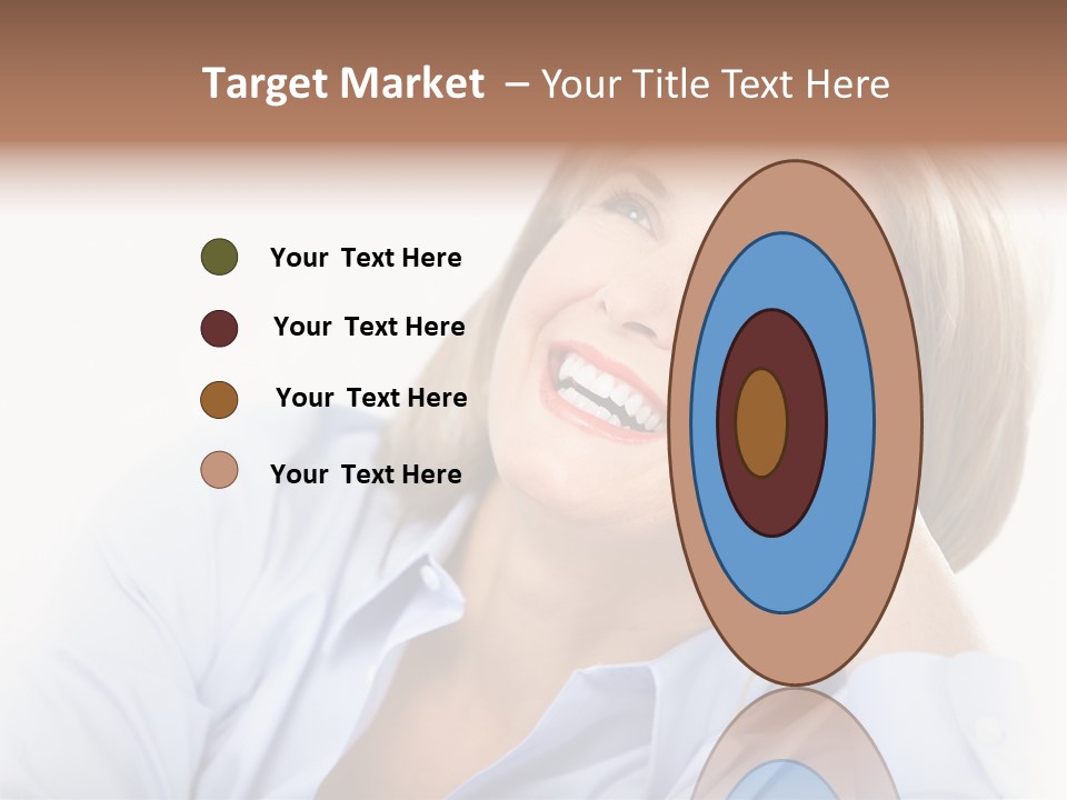 Healthy Tooth Lady PowerPoint Template