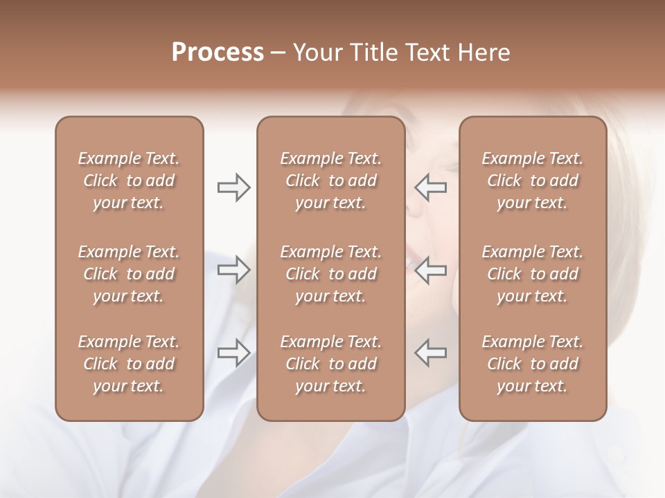 Healthy Tooth Lady PowerPoint Template