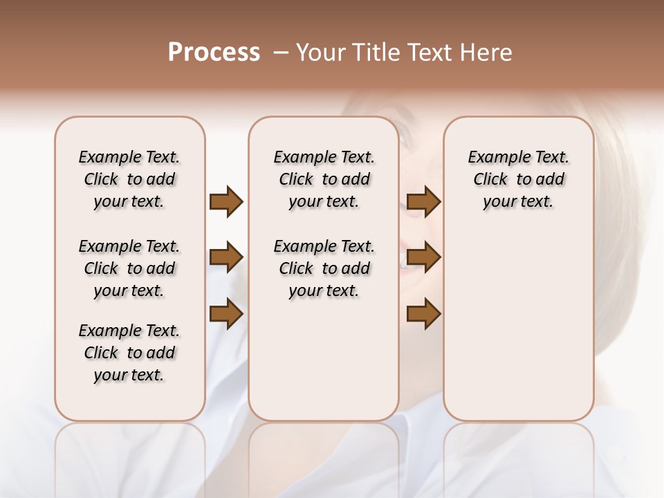 Healthy Tooth Lady PowerPoint Template