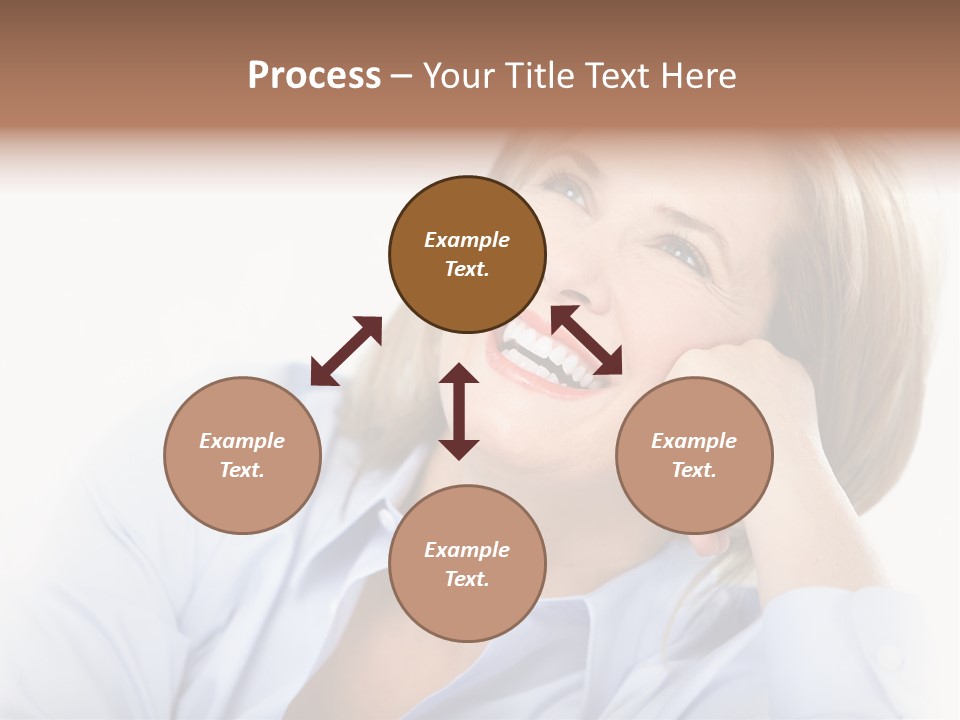 Healthy Tooth Lady PowerPoint Template