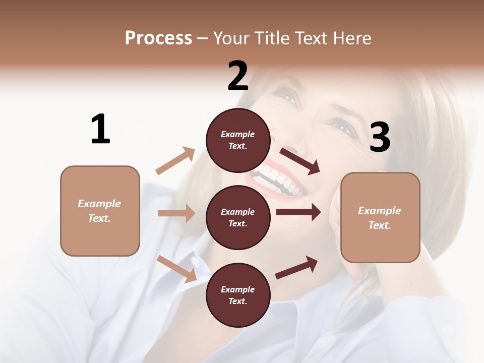 Healthy Tooth Lady PowerPoint Template