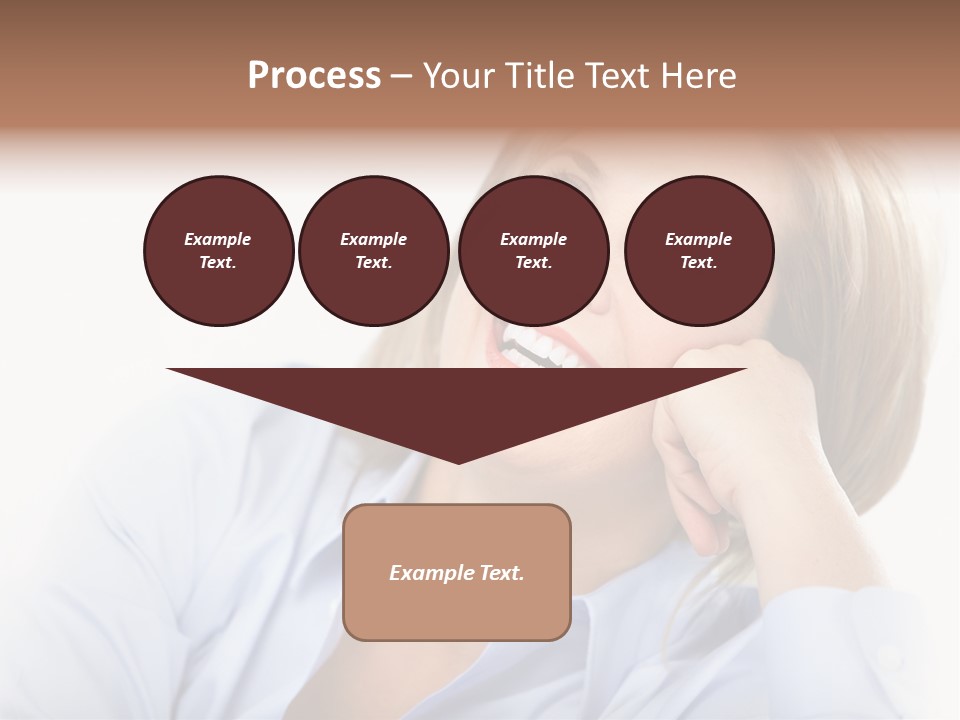 Healthy Tooth Lady PowerPoint Template