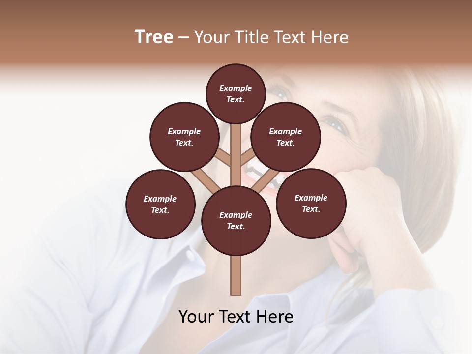 Healthy Tooth Lady PowerPoint Template