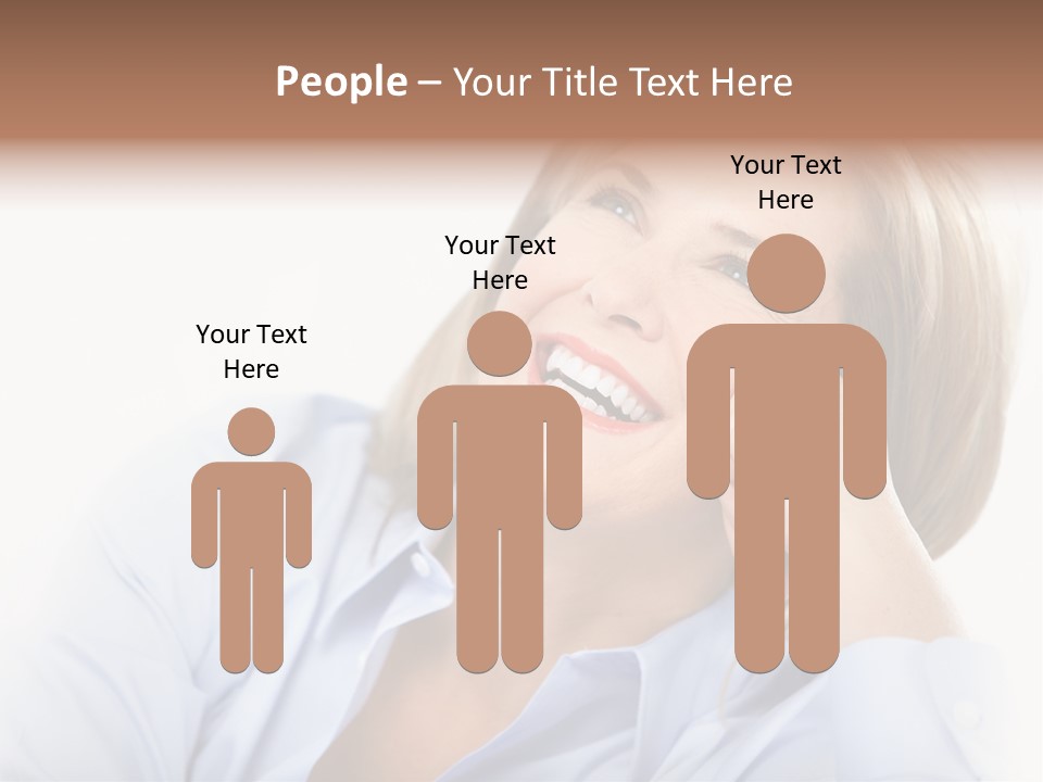 Healthy Tooth Lady PowerPoint Template