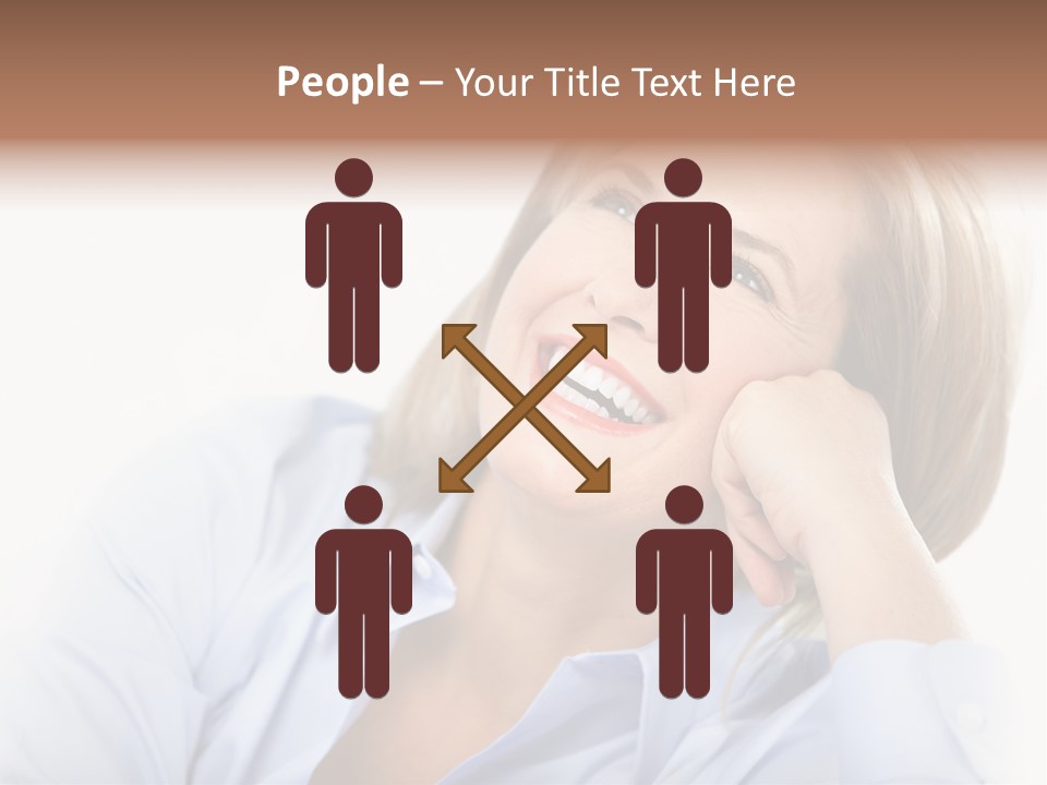 Healthy Tooth Lady PowerPoint Template