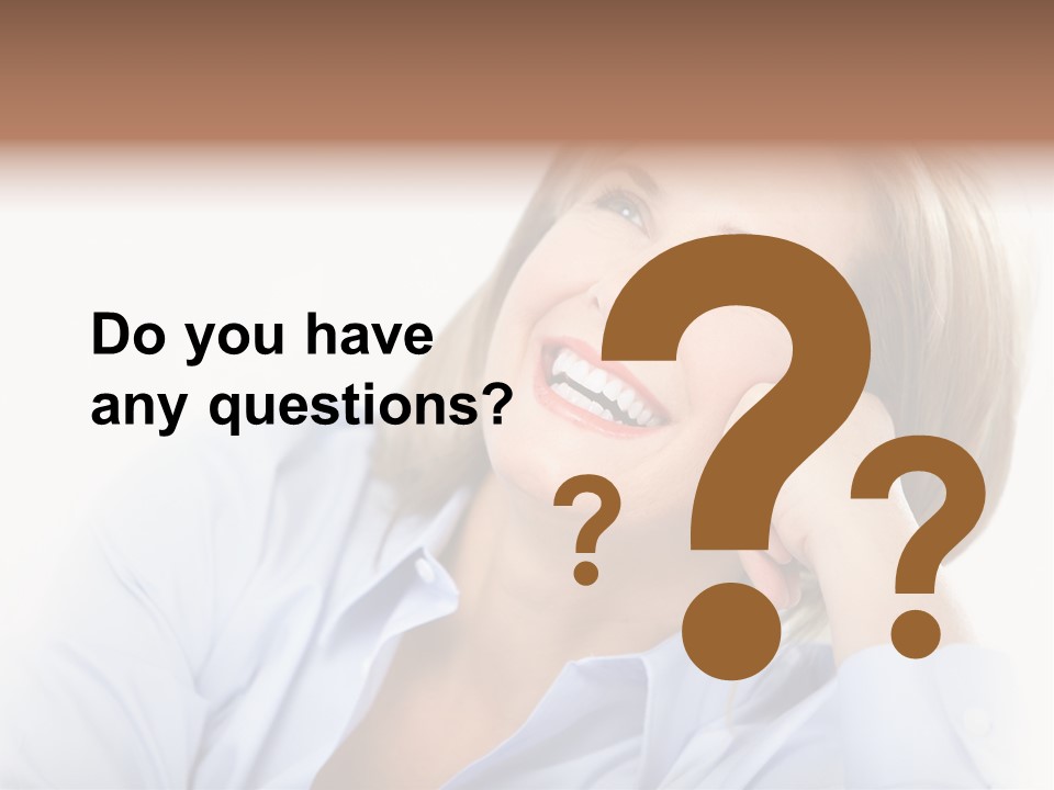 Healthy Tooth Lady PowerPoint Template