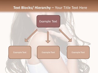 Curly Hair Teen PowerPoint Template