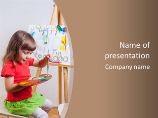 Easel Charming Studio PowerPoint Template