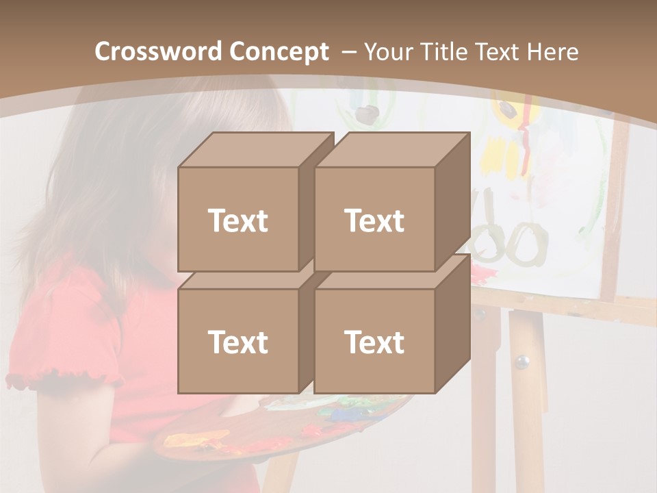 Easel Charming Studio PowerPoint Template