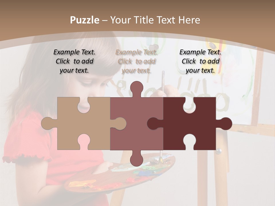Easel Charming Studio PowerPoint Template
