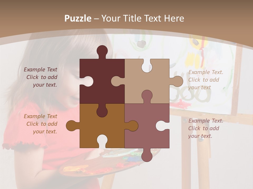 Easel Charming Studio PowerPoint Template