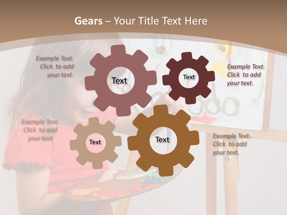 Easel Charming Studio PowerPoint Template