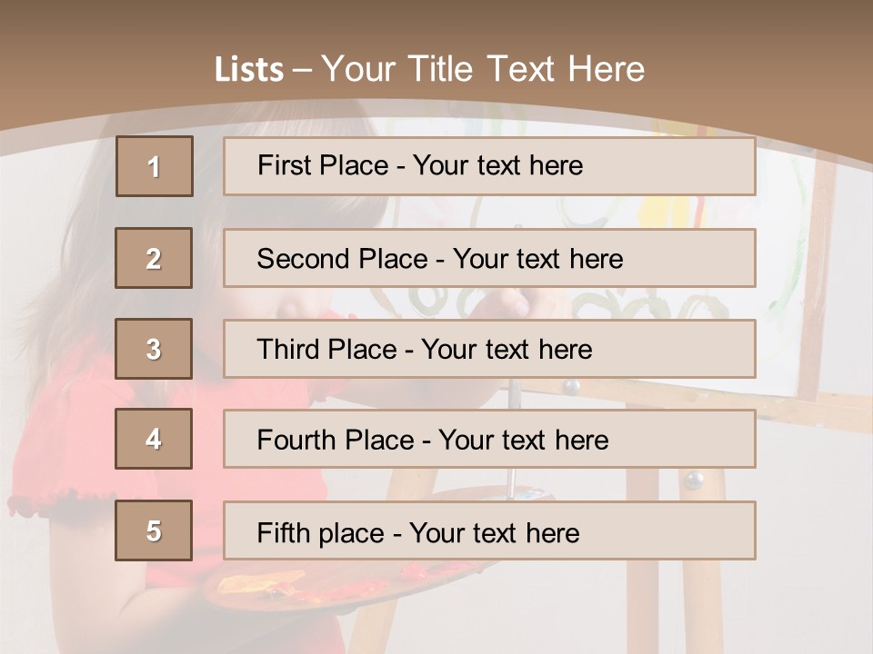 Easel Charming Studio PowerPoint Template