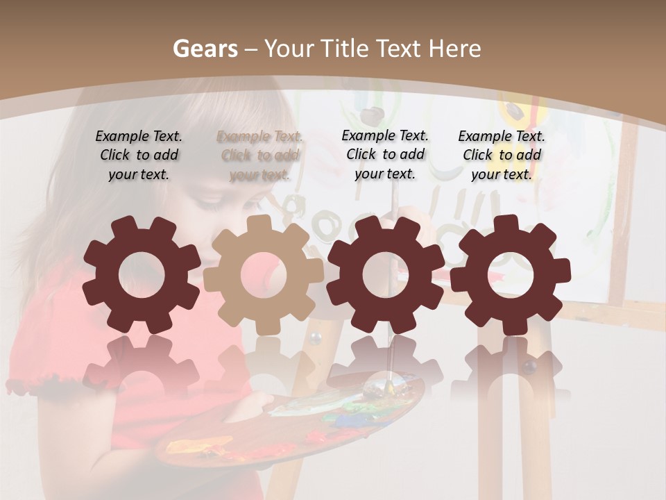 Easel Charming Studio PowerPoint Template