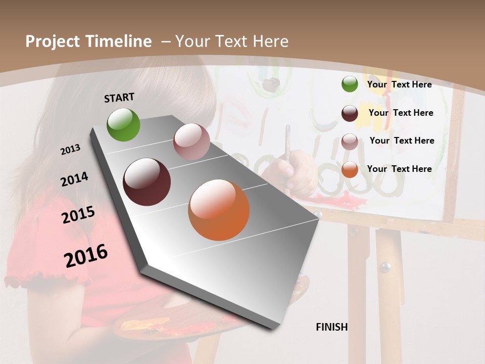 Easel Charming Studio PowerPoint Template